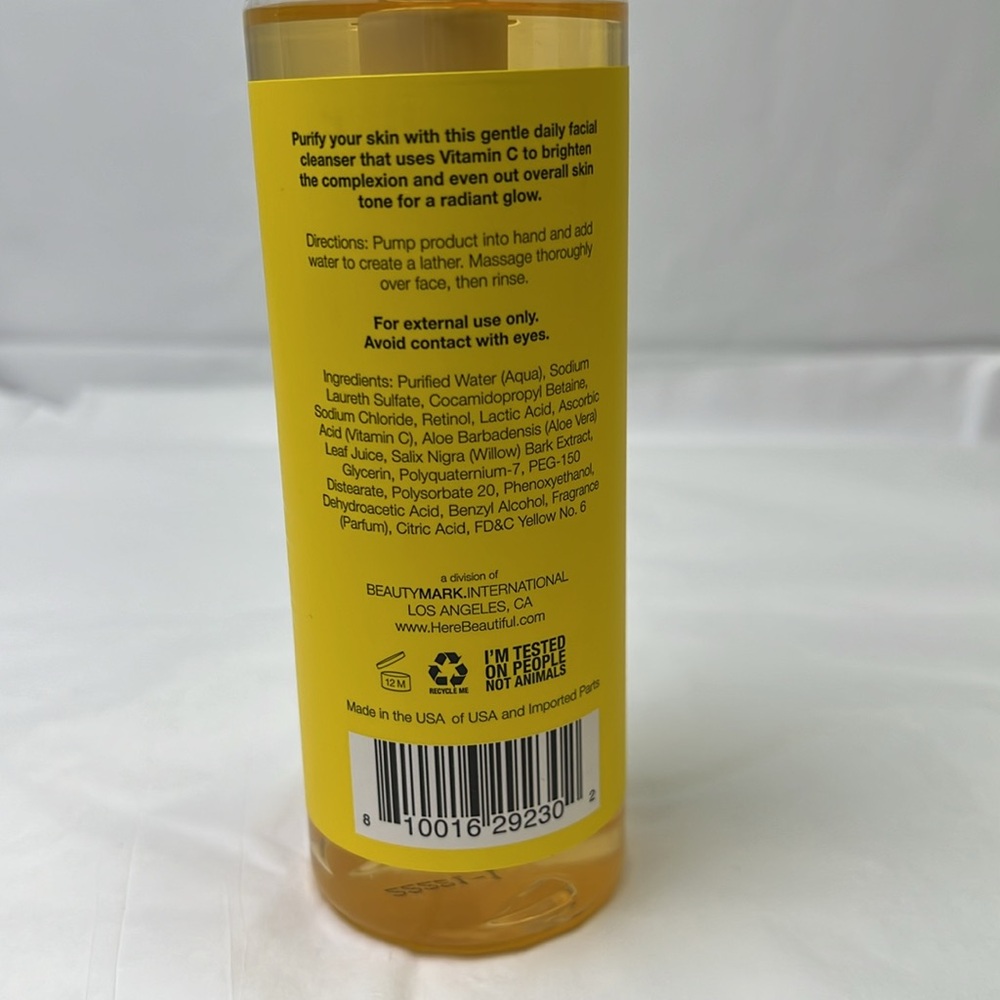 Daily Facial Cleanser with Vitamin C - NEW 8 oz - Picture 4 of 10